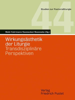 cover image of Wirkungsästhetik der Liturgie